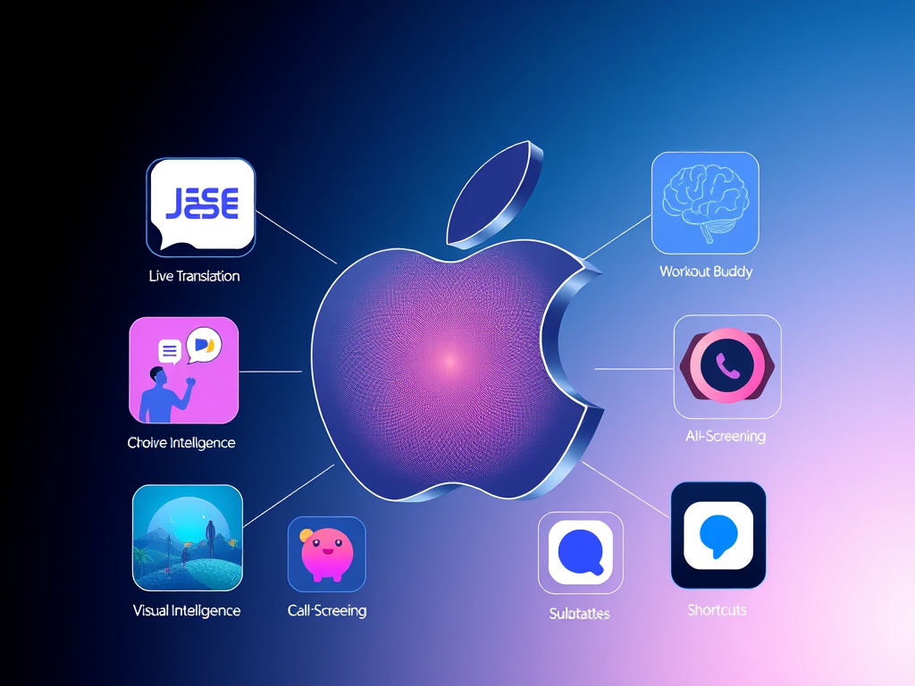 Apple AI Features. Discover the top Apple AI features announced at WWDC 2025, including on-device AI, Genmoji, live translation, and more.